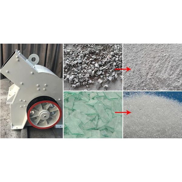 легированная сталь 10t/H задавливая дробилку молотковой дробилки угля машины 75kw