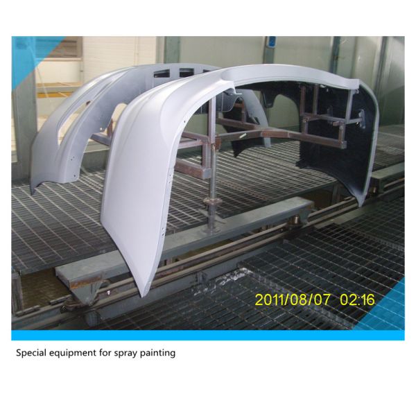 RUILIAN Suspension Conveying Car Bumper Painting Line 120KW