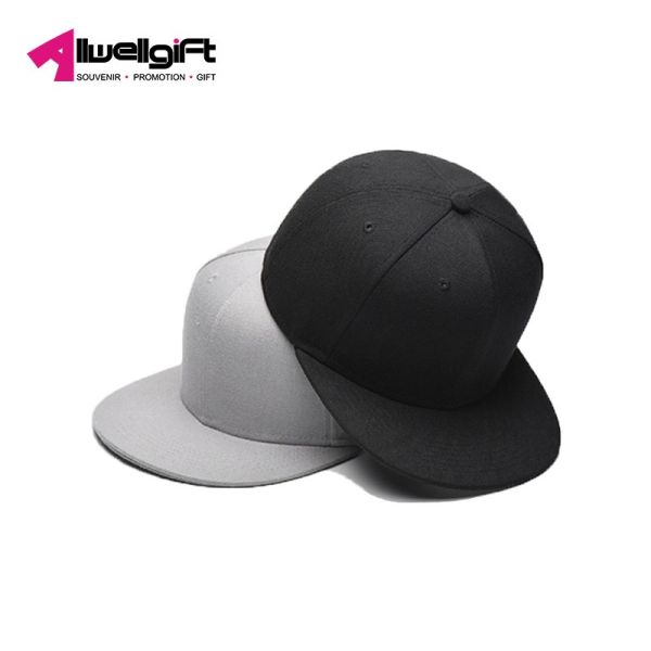 Unisex Hip Hop Baseball Caps Flat Brimmed Customized Color