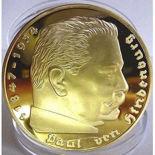 Gold Plateed Germany coin