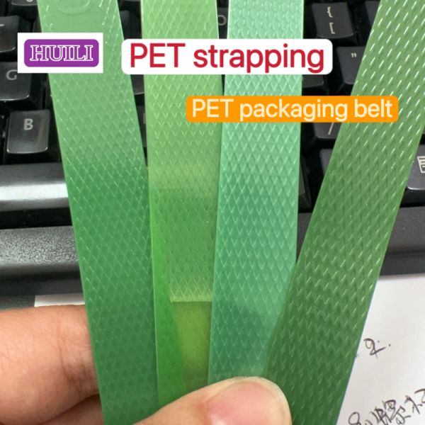 UV-resistant PET plastic steel strapping 9-25mm Automatic PET strapping / strap PET strapping band