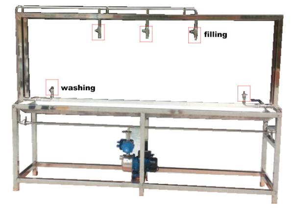 Manual Bottle Washing And Filling Machine For 330ml 500ml 750ml 1l 2l 5l 5 Gallon