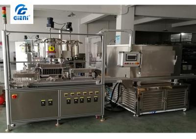 Equipamento de fabricação do batom do molde do silicone/linha de produção cosmético da cor