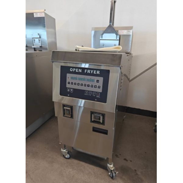 Quick Heating 304SUS 13.5kw Auto Lift Advanced Technology Electric Commercial Chips Open Fryer