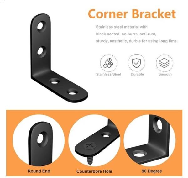 ODM Aluminum Metal Bracket Hardware U Shaped Mounting 4x4