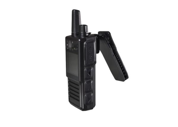 Military Walkie Talkie Police Body Cameras Waterproof 1 Km Long Range Wearable Radio Camera