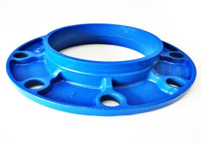 C606 Grooved Cast Iron Flange Adapter , DN20mm Fire Sprinkler Pipe Welding