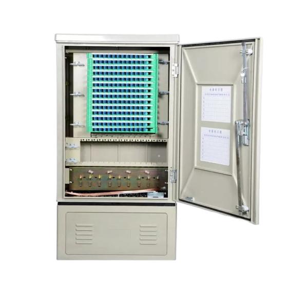 SMC Optic Distribution Box ODC Floor Outdoor Fiber Optic Distribution Cabinet