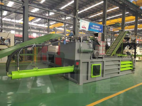 China Hydraulic Press 100 Ton Aluminum Can Cardboard Balers Machine