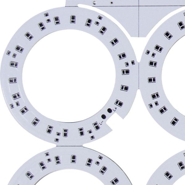 Aluminum 4 Layers FR4 Double Sided PCB Improve Signal Integrity