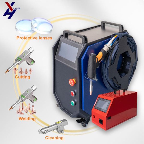 Portable 4 In1 1500W Air Cooling Laser Welding Machine for Stainless Steel Carbon