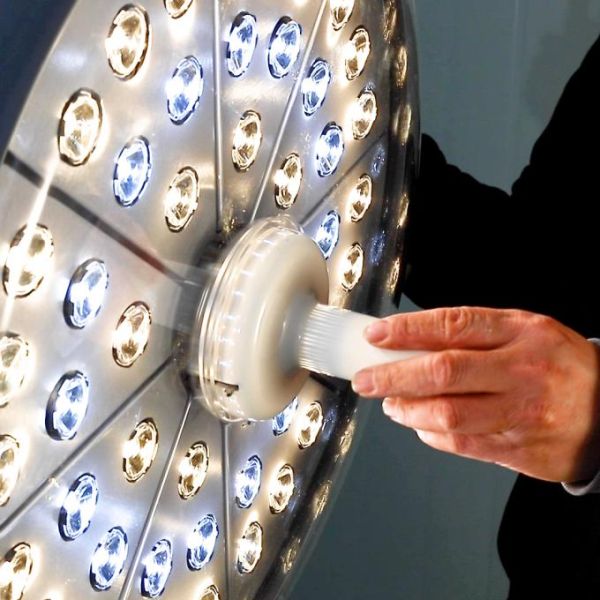 Медицинское СИД работая потолок Shadowless лампы двойной установило хирургический медицинский свет