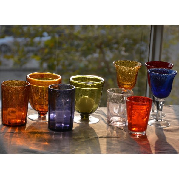 Вокруг стекел коктейля Кристл пузыря более толстой стены мексиканских