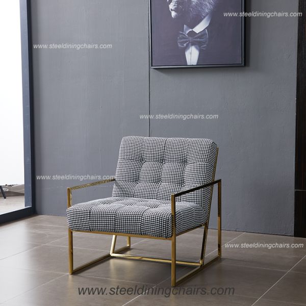 Furniture Hotel Restaurant Accent 42cm 70cm Single Seater Office Sofa