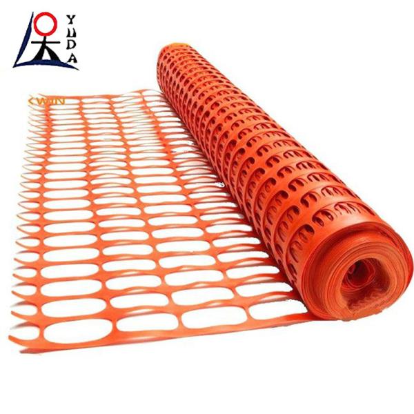 Rejilla de advertencia de red de seguridad de plástico de color naranja Rejilla de refuerzo de seguridad de color naranja