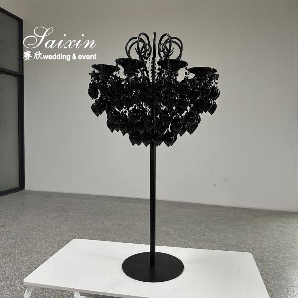 Gorgeous Wedding Decorative White Chandelier Candelabra For Centerpieces
