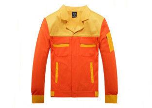 Orange / Red Men's Work Coats Jackets Winter Durable Material / Men's Workwear