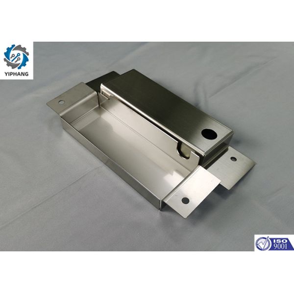 SS301 Sheet Metal Welding Parts Fabrication TS16949 With Laser Engraving Sensor Bracket