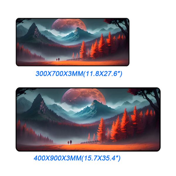 Custom Gaming Mouse Mat HEATED Material Mouse Pad For Keyboard And Mouse Nonslip Design