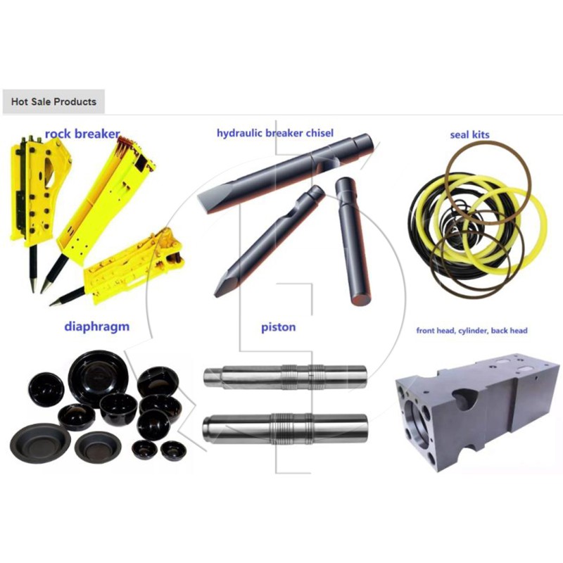 V32 Hydraulic Breaker Damper V43 V45 V53 V55 Hammer Rubber Cushion for Montabert Rock Hammer Spare Parts