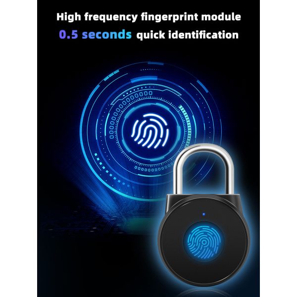 Classic Design Smart Outdoor Padlock Stainless Steel Bluetooth Door Lock