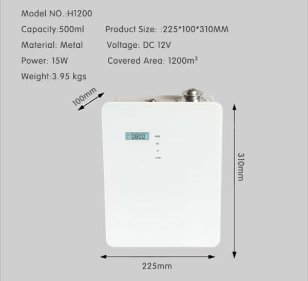 業務用アロマディフューザー 1000ml 15W HVAC香気システム