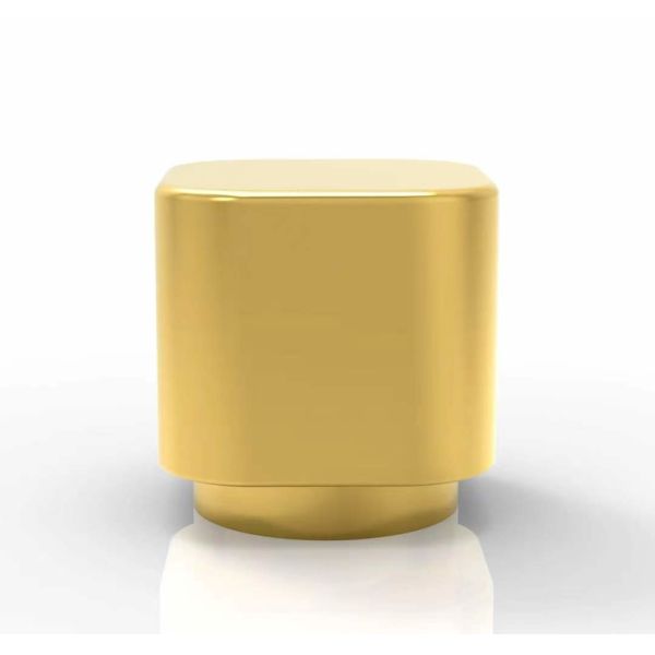 Флакон духов Zamac металла куба покрывает роскошное творческое всеобщее Fea 15Mm