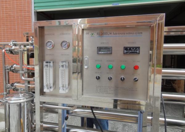 SUS - 304 máquinas do purificador da água do RO da filtragem/sistema de tratamento de água potável puro