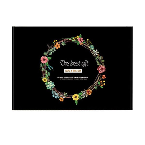 Косметическая упаковочная коробка с упаковкой из переработанных материалов