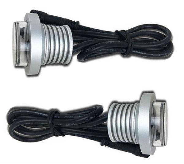 Rcessed 1W Antiglare Mini LED downlight Epistar LED Spotlight Waterproof IP67 for hotel rooms DC12V