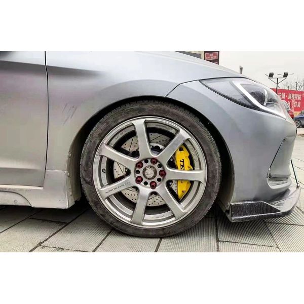 4 Piston Racing Caliper Brake Kit With 355*32 MM High Carbon Disc Racing And Brake Pads For Hyudnai Veloster 18 Inch Rim