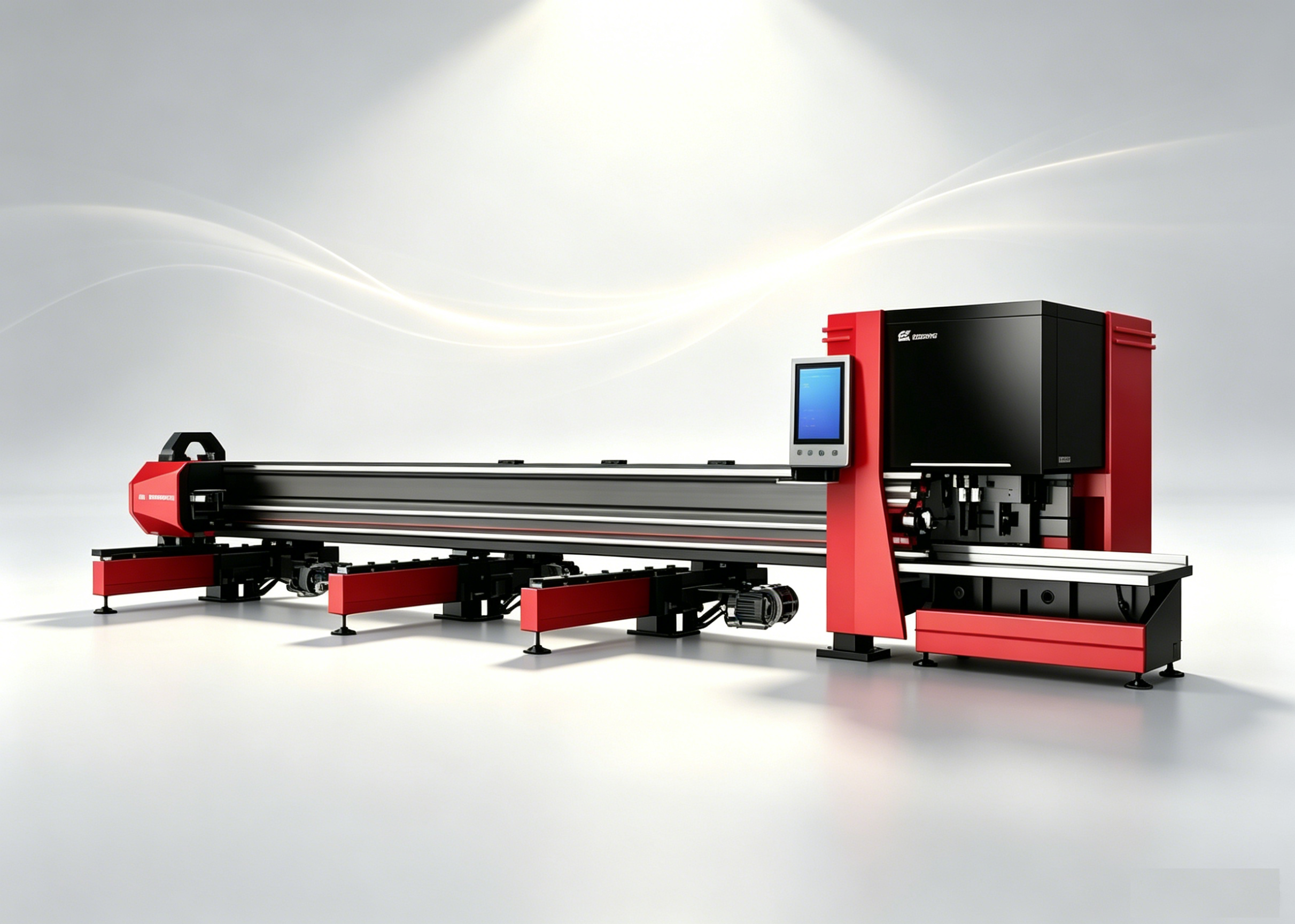 B·NexBeam Zero Waste Laser Tube Cutter for Industrial Metal Tube Fabrication