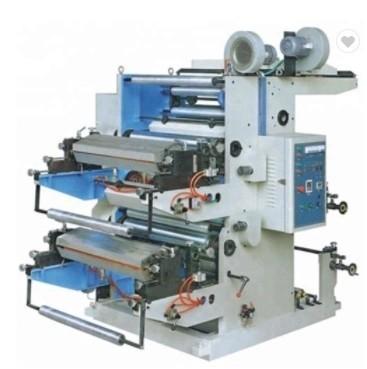 2 Color Flexographic Printing Machine for Plastic Film, Paper, Aluminum Foil, Non Woven Fabric and Paper Rolls