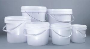 Lid Covered Large Plastic Toy Buckets With Handles Corrosion Resistant