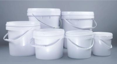 Lid Covered Large Plastic Toy Buckets With Handles Corrosion Resistant