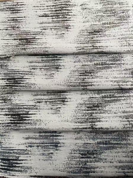 Polyester Chenille Weave Curtain Fabric With Yarn Dyed Pattern