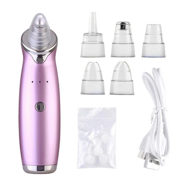 Powerful 53KPa Suction Acne Facial Pore Cleaner Comedo Suction for Smooth Complexion