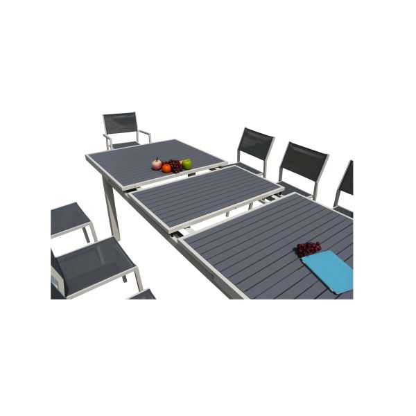 HIFINE HFS-0416 Aluminum Outdoor Dining Garden Patio Furniture Set