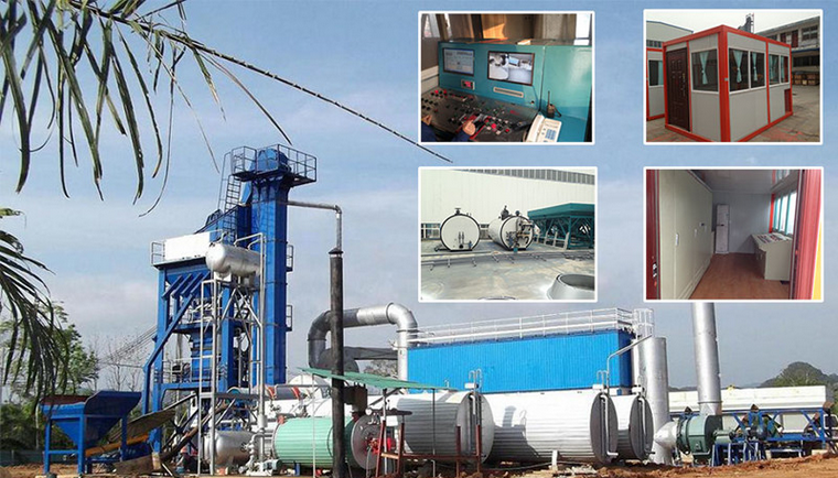 Factory Direct Sell High Quality LB1500 asphalt mixing plant price