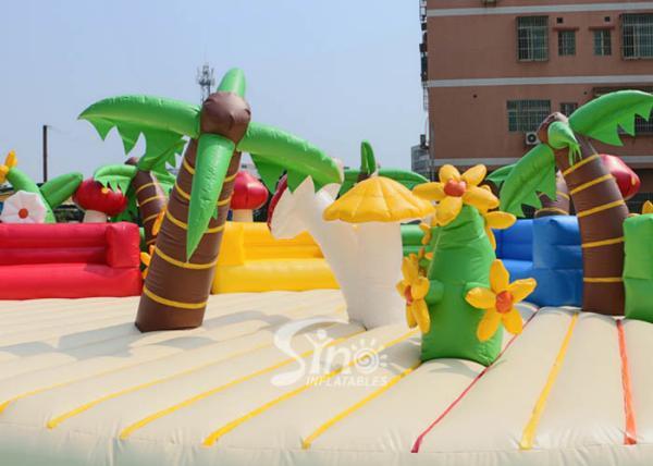 o divertimento da praia do mar de 10x10m caçoa o parque de diversões inflável gigante dos adultos de N com cadeiras grandes