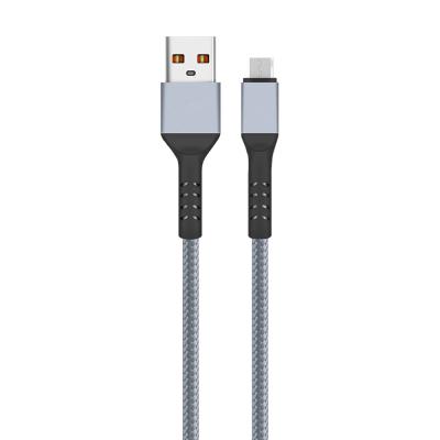 Cable de charge tressé personnalisé USB 2.0 pour les appareils Lightning / Android / Type C