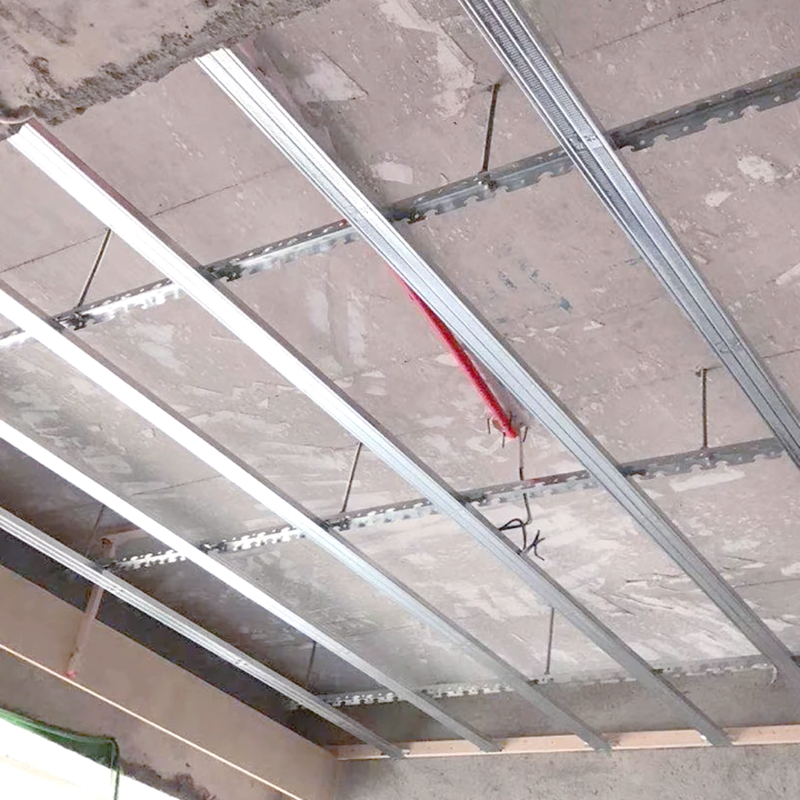 3000-3660mm Light Steel Keel Drywall Profile Holder Metal Stud And Track Steel Furring Channel