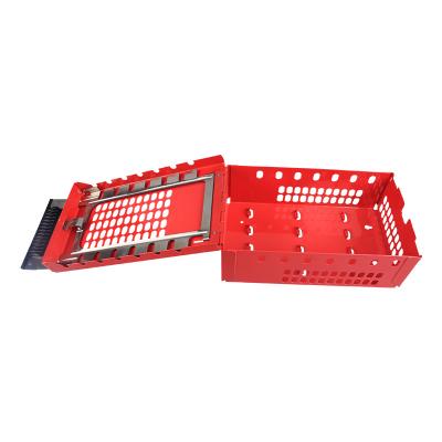 Heavy Duty Safety Lockout Kit Integrated Store Space With Mask Design