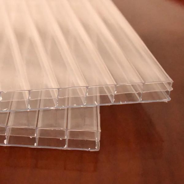 La toiture ondulée claire de polycarbonate couvre 10mm 16mm 20mm 25mm