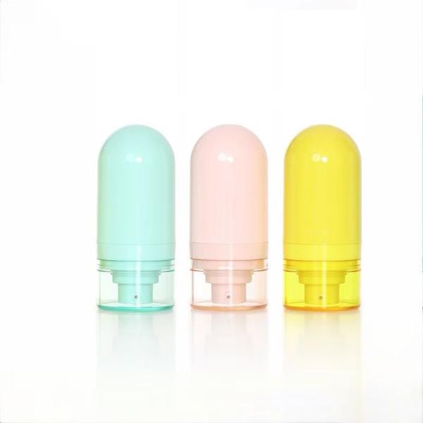 Inverted Airless Bottle 15ml 30ml 50ml Used for Cosmetic Package Support Customization