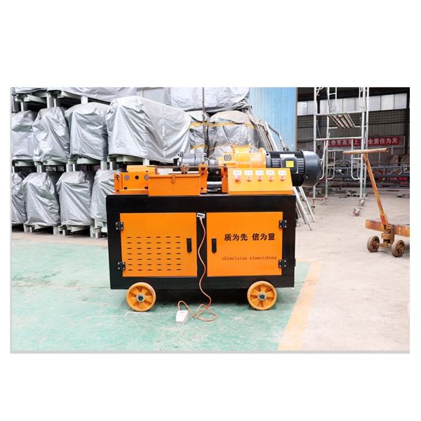 16-40mm Rebar Thread Rolling Machine 4.0KW Power 30-100 Sets/Week Capacity