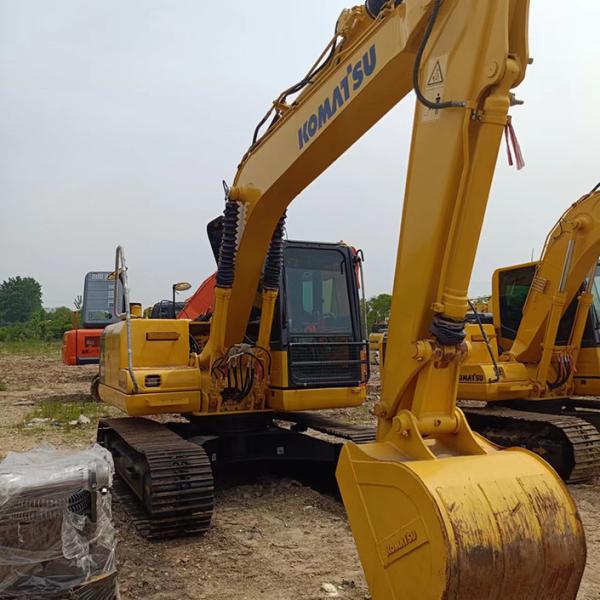 Komatsu PC120 Used Excavator Equipment Earthmoving Mining Engineering Original Engine