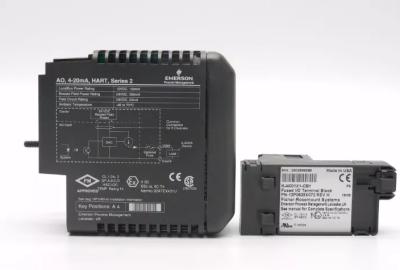 EMERSON KJ3221X1-BA1 AO 4-20 MA HART 8 Channel ANALOG OUTPUT MODULE