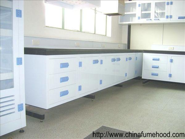Physical Chemistry Lab Furniture , PP Material Chemical Resistant Lab Tables