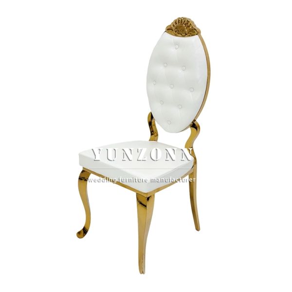 American Popular Wholesale Modern Metal Hotel Banquet Party Stainless Steel Chair for Wedding Event